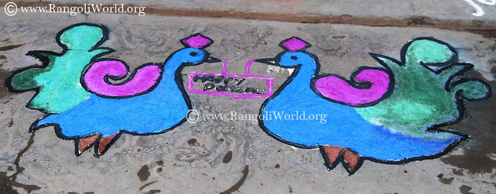 pongal rangoli
