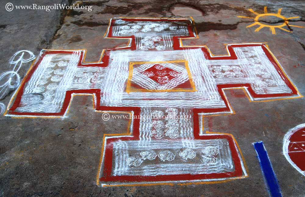 pongal rangoli