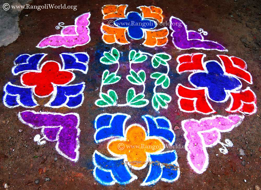 pongal rangoli